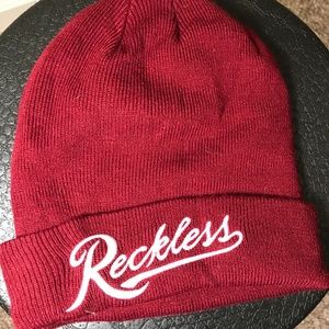 Young and Reckless Red Beanie